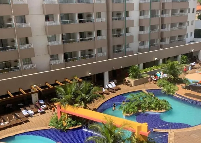 Apto em Resort a 500m do Thermas dos Laranjais